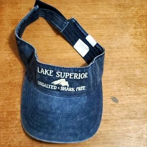 Velcro adjustable visor